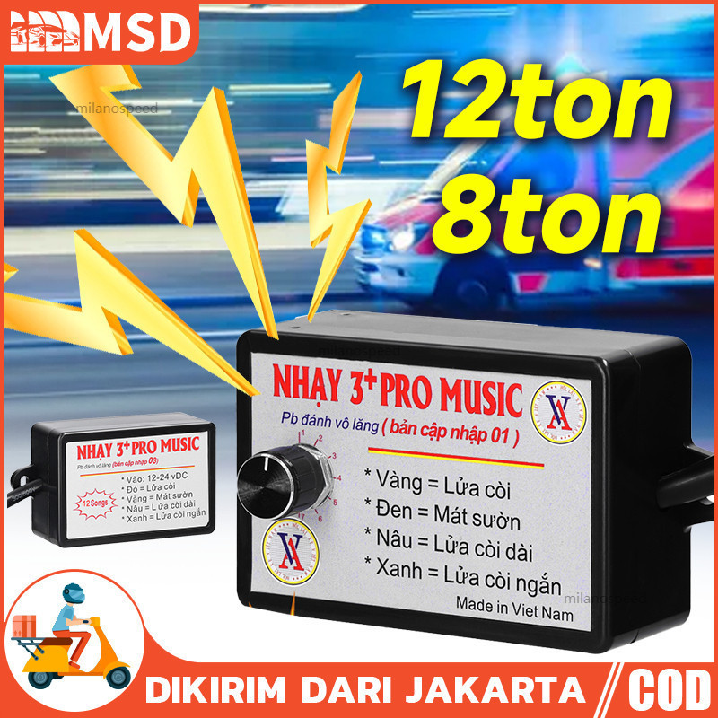 Jual Car Horn Controller Busina ng Truck Music Original Electric Horn ...