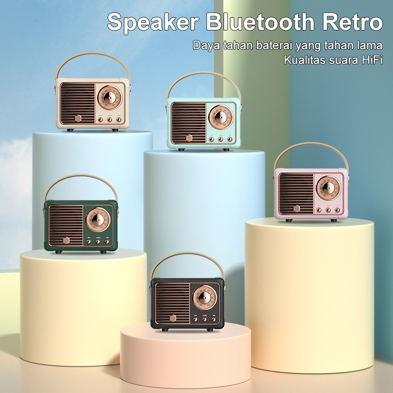 Jual Speaker Bluetooth Mini Portable Subwoofer Sistem Audio Wireless ...