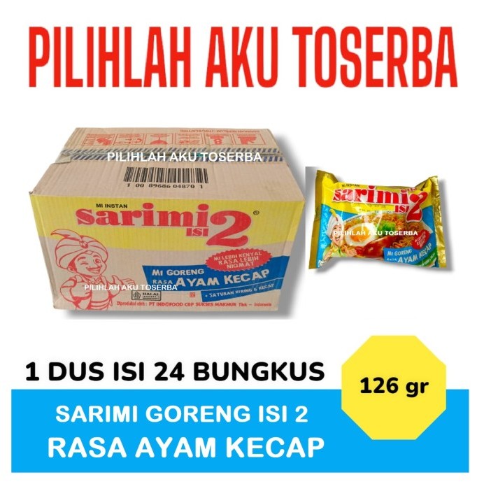 Jual Mie Instant SARIMI GORENG ISI 2 Rasa AYAM KECAP - ( Harga 1 DUS ...