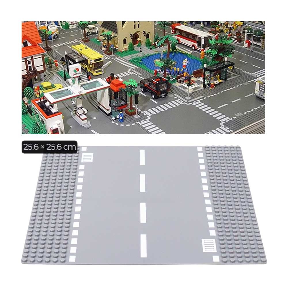 Jual Base Plate LEGO Jalan Raya Building Blocks Road 25.6 x 25.6 cm ...