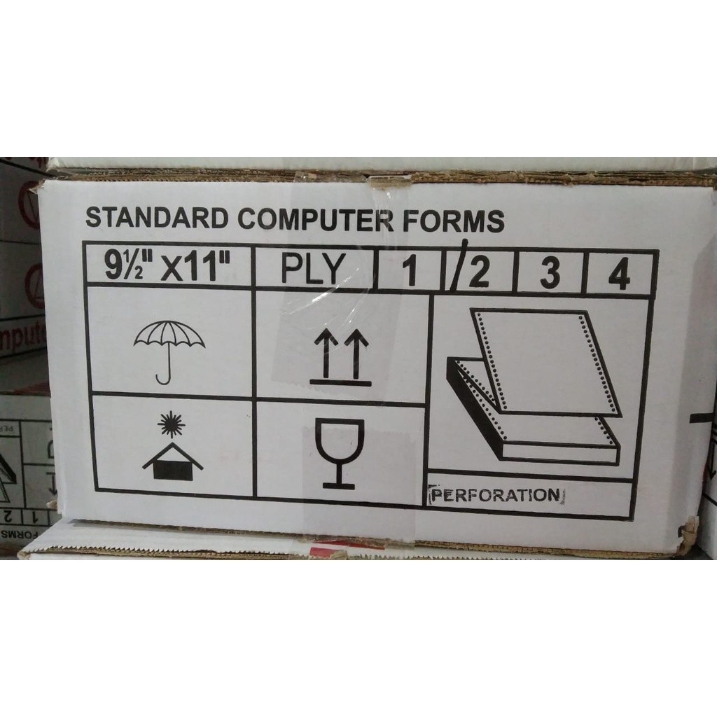 Jual kertas komputer / continuous forms 9½ x 11 / 2 COMPUTER FORMS ...