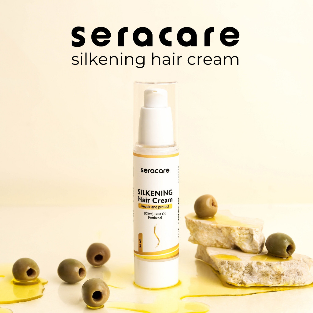 Jual SERACARE - Silkening Hair Cream | Repair & Protect | Hair Cream ...