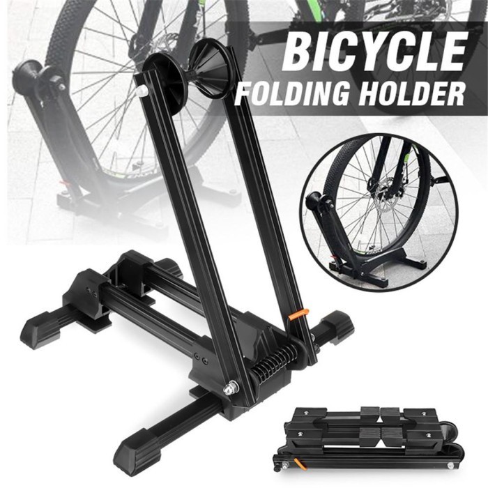 Jual Foldable Bicycle Bike Parking Rack - Rak Parkir Sepeda RoadBike ...
