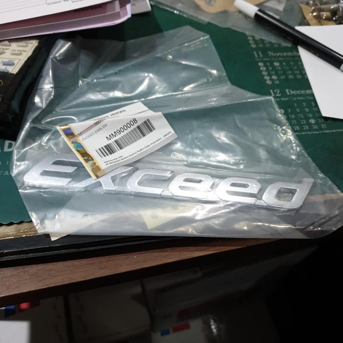 Jual Emblem Bagasi EXCEED Xpander MM900008 (Harga 1pc) | Shopee Indonesia