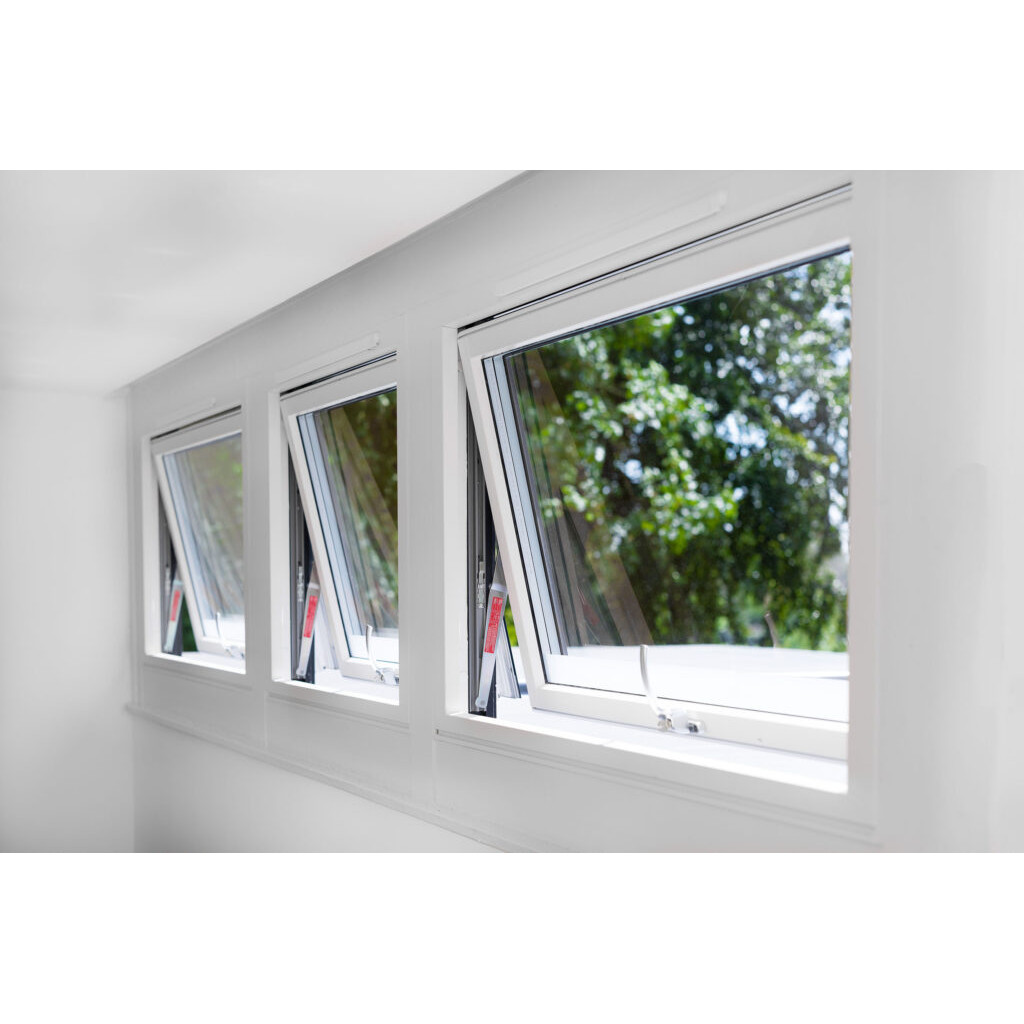 Jual Latest Home Windows Double Glazing Thermally Break Aluminum Top ...