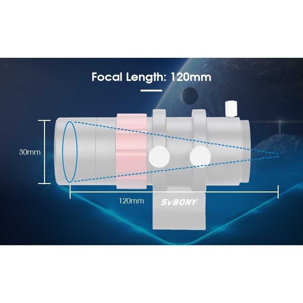 SVBONY SV165 40mm Mini Guide Scope, Bundle with 1.25 inches SVBONY SV165 40mm Mini Guide Scope, Bundle with 1.25 inches