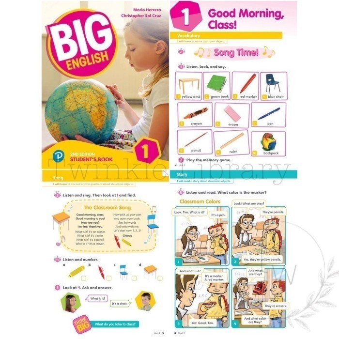 Jual BUKU CETAK BIG English 1 2 3 4 5 6 Student’s Book Workbook Teacher ...