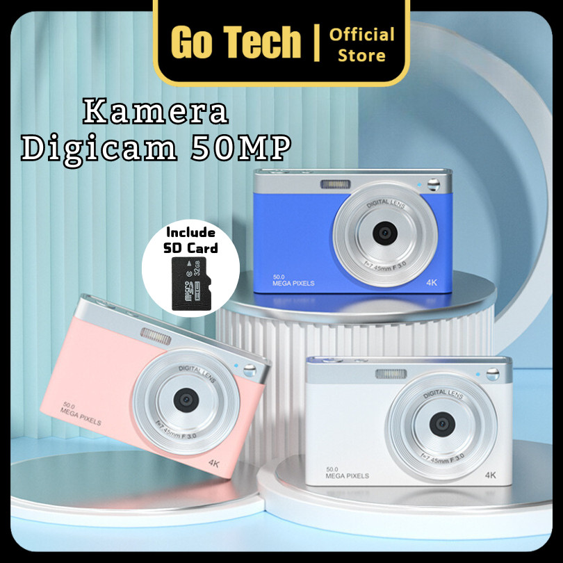 Jual Go Tech Digital Camera Digicam Kamera Pocket 50MP Kamera Digicam