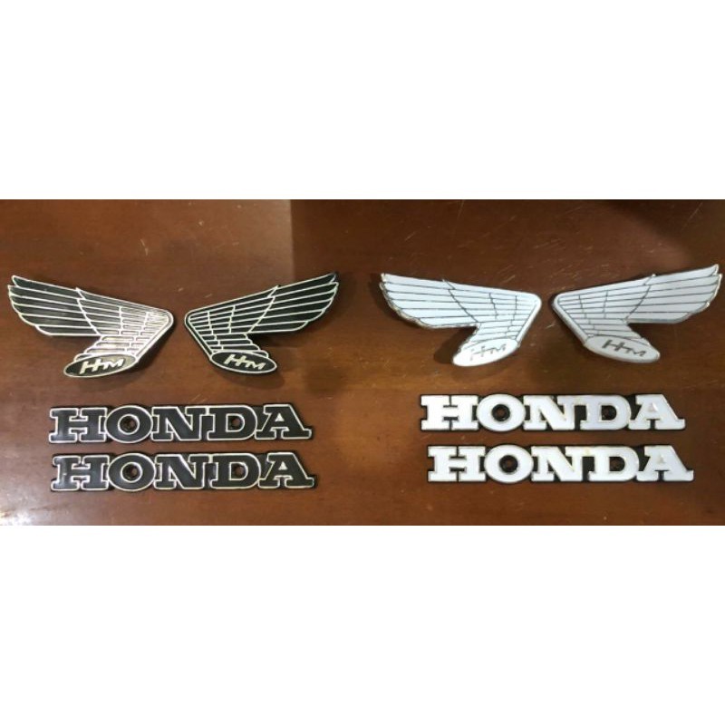 Jual cod bisa Emblem logo tangki CB gelatik import bagus hitam dan ...