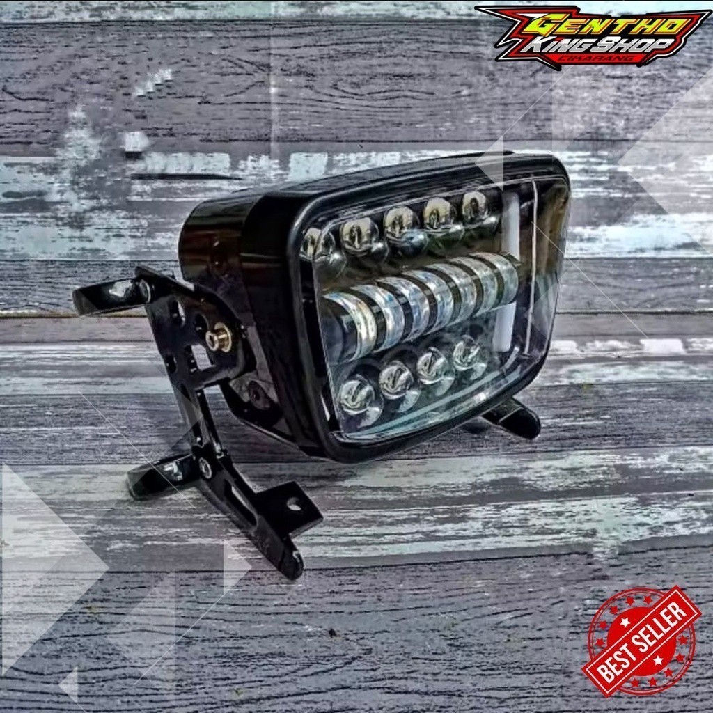 Jual Lampu daymaker rx king oval set breket model bpro komplit | Shopee ...