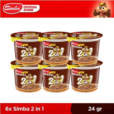 Jual SIMBA Sereal 2in1 Choco Chip Cup 22 gr x 10 Cup | Shopee Indonesia