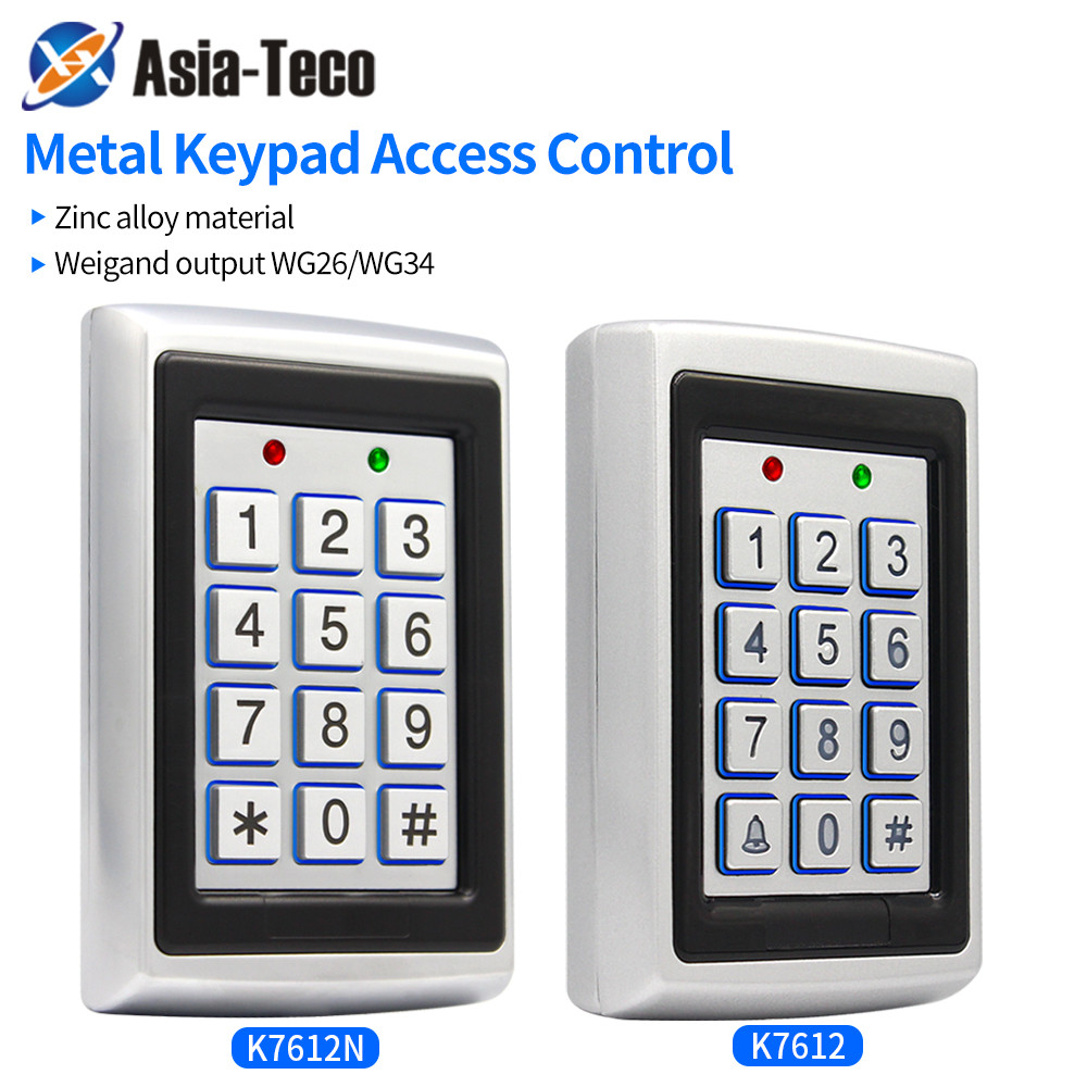 Jual 125khz RFID Door Access Control System Keypad Metal Case Card ...