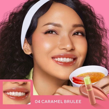 WARDAH Lip Tint Moist Dew Tint 3 G Bibir Lembab Tahan 24 Jam Liptint Lip Stain Lipgloss Lip