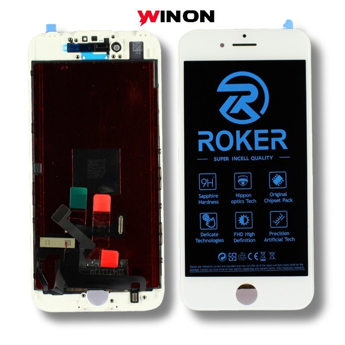 Jual WIN ON - LCD TOUCHSCREEN IPHONE 7 HD+ FULLSET HITAM PUTIH ORI ...