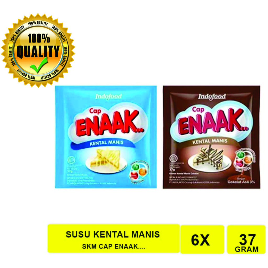 Jual SUSU KENTAL MANIS CAP ENAK ISI 6 SACHET/ SUSU KENTAL MANIS CAP ...
