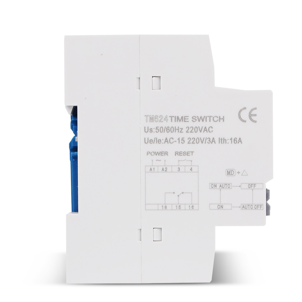 Jual DIN Rail Digital 40 Groups School or Factory Automatic Bell Timer ...
