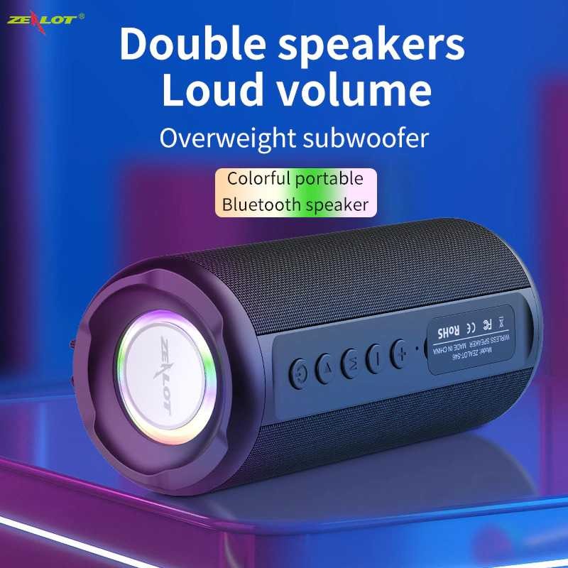 Jual ZEALOT Portable Bluetooth Wireless Speaker Outdoor Waterproof