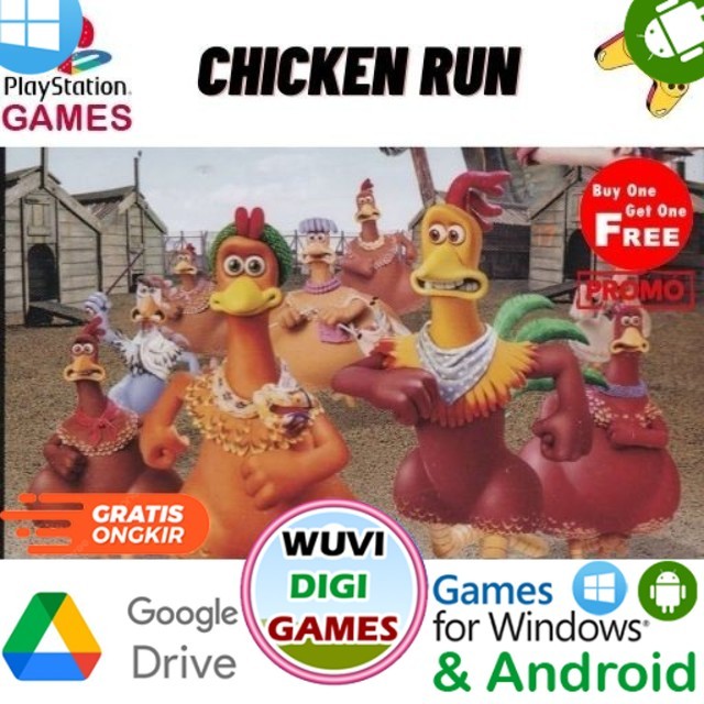 Jual Jual Game PC Chicken Run Emulator PS1 | Bisa Main di Android atau ...