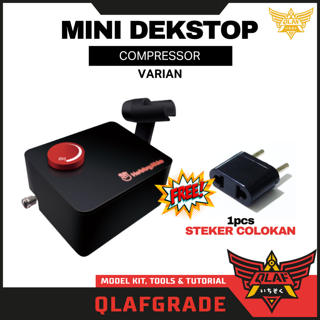 Jual Desktop Compressor MINI HM-03 - FREE Adaptor EU | Shopee Indonesia