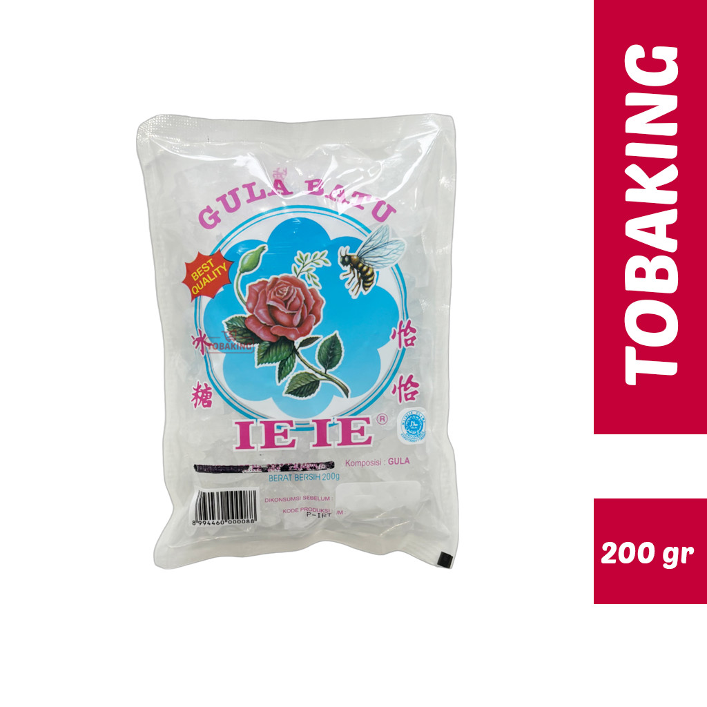 Jual Gula Batu Ie Ie 200gr / Lump Sugar / Rock Sugar | Shopee Indonesia