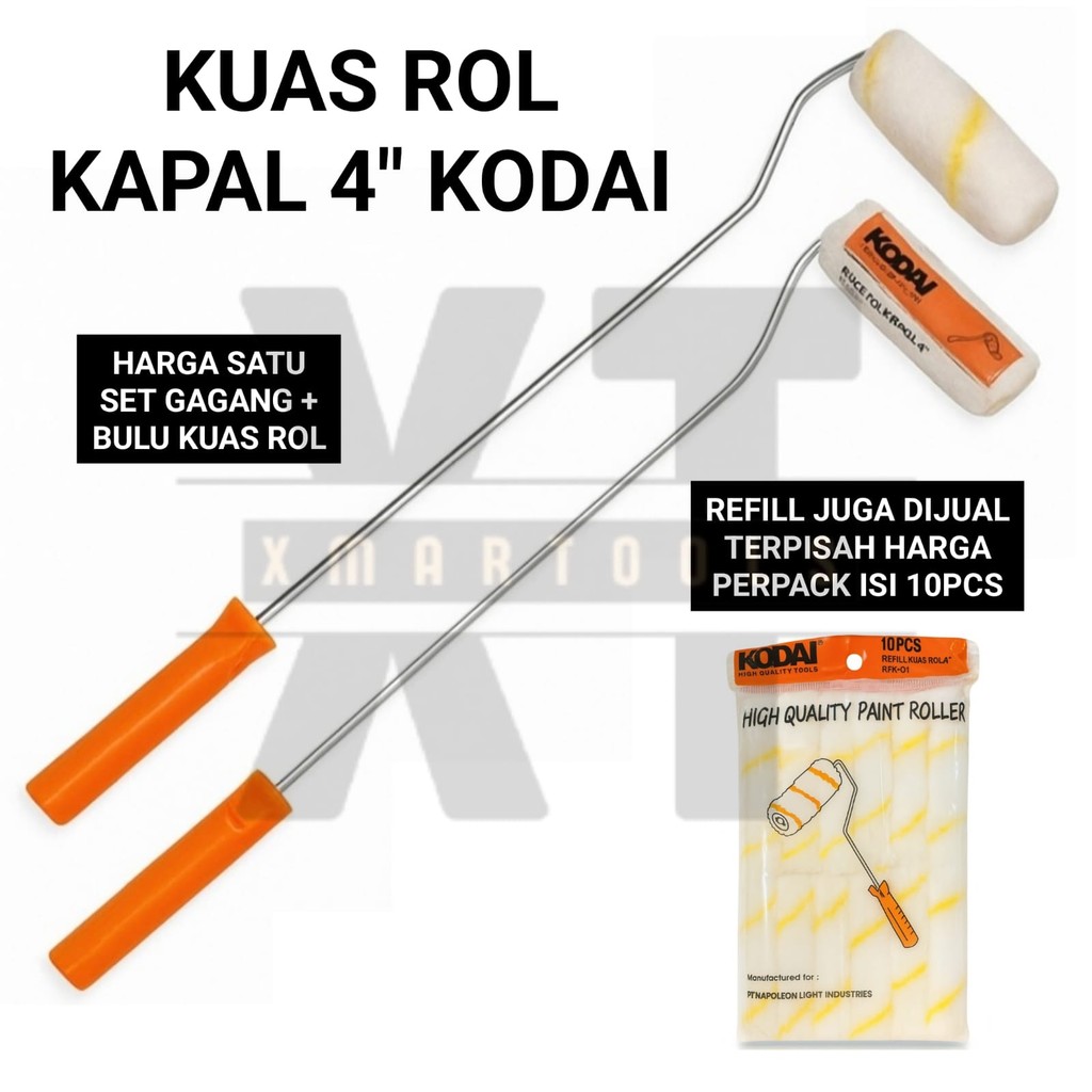 Jual Kuas Roll Cat 4