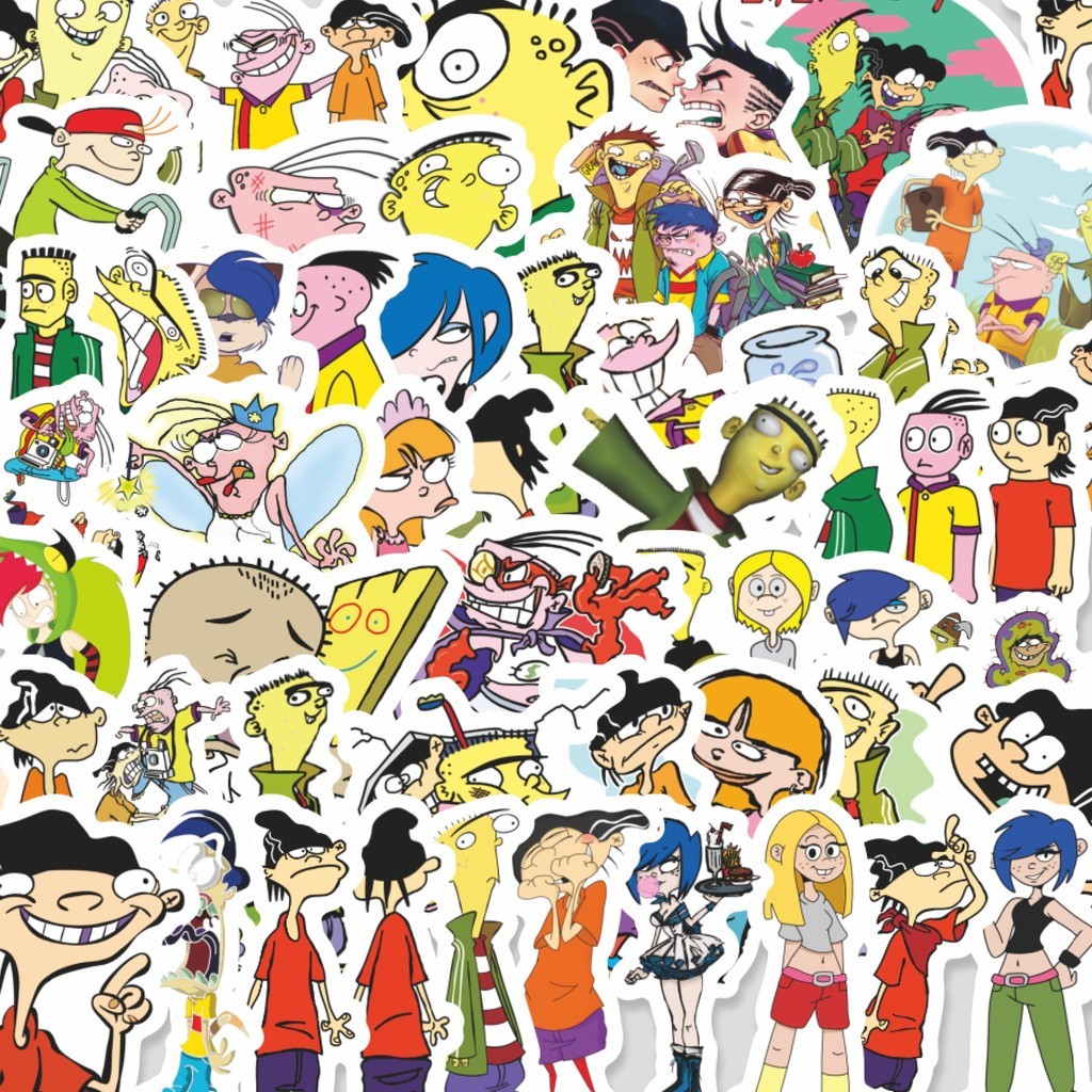 Jual Stiker Cutting Pack Sticker Kartun Ed, Edd n Eddy Stiker Isi ...