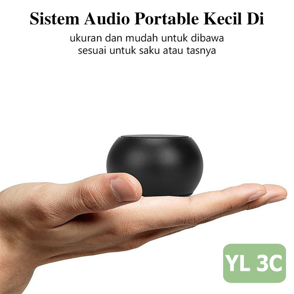 Jual M3 Speaker Bluetooth Logam Portabel Meriam Baja Kecil Meriam Bass ...