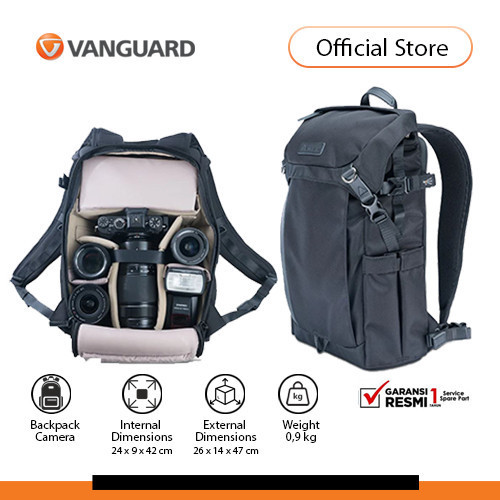 Jual Vanguard VEO GO 42M Backpack Camera - Tas Kamera Ransel Mirrorless ...