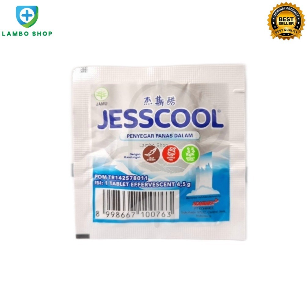 Jual JESSCOOL EFFERVESCENT SACHET 1 TABLET | Shopee Indonesia