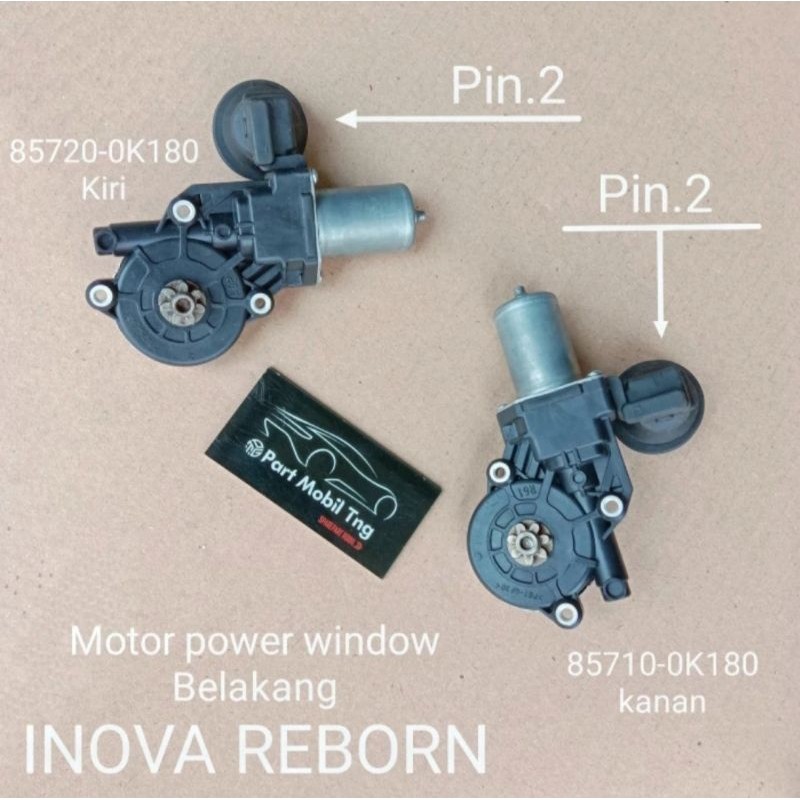 Jual Motor Dinamo Power Window Toyota Innova Inova Reborn Depan ...