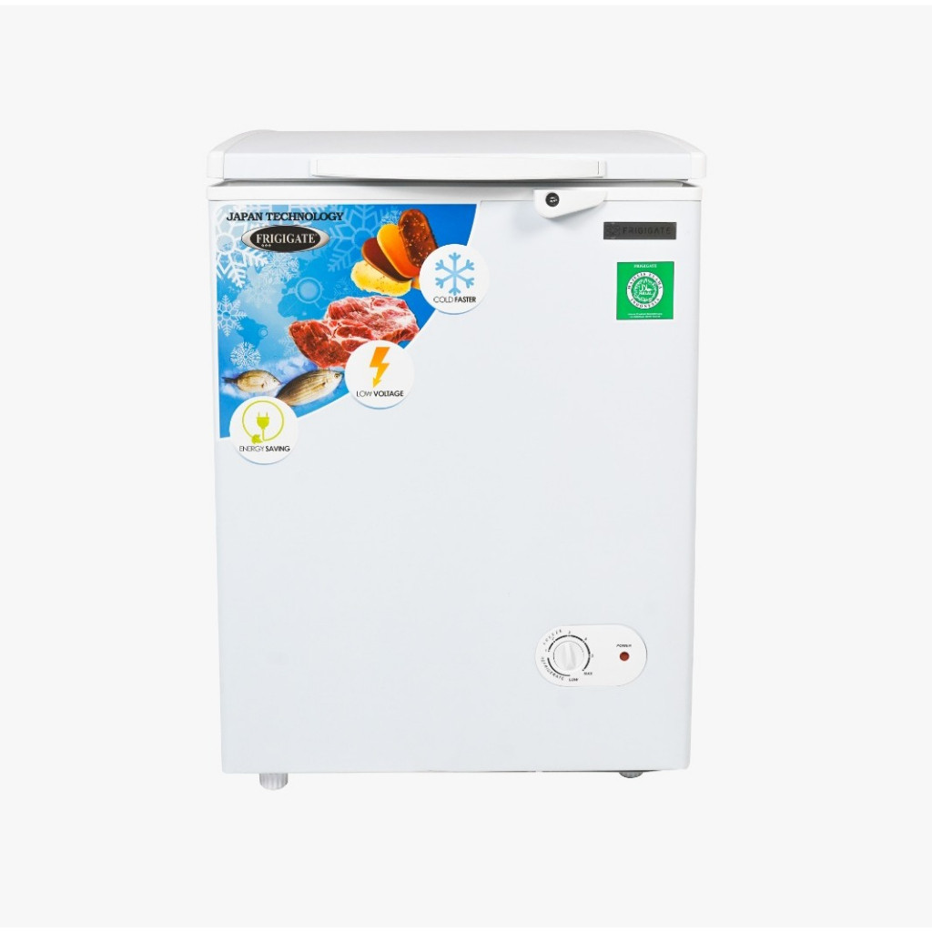Jual CHEST FREEZER FRIGIGATE F-100 LV KAPASITAS 100 Liter Frozen Food ...