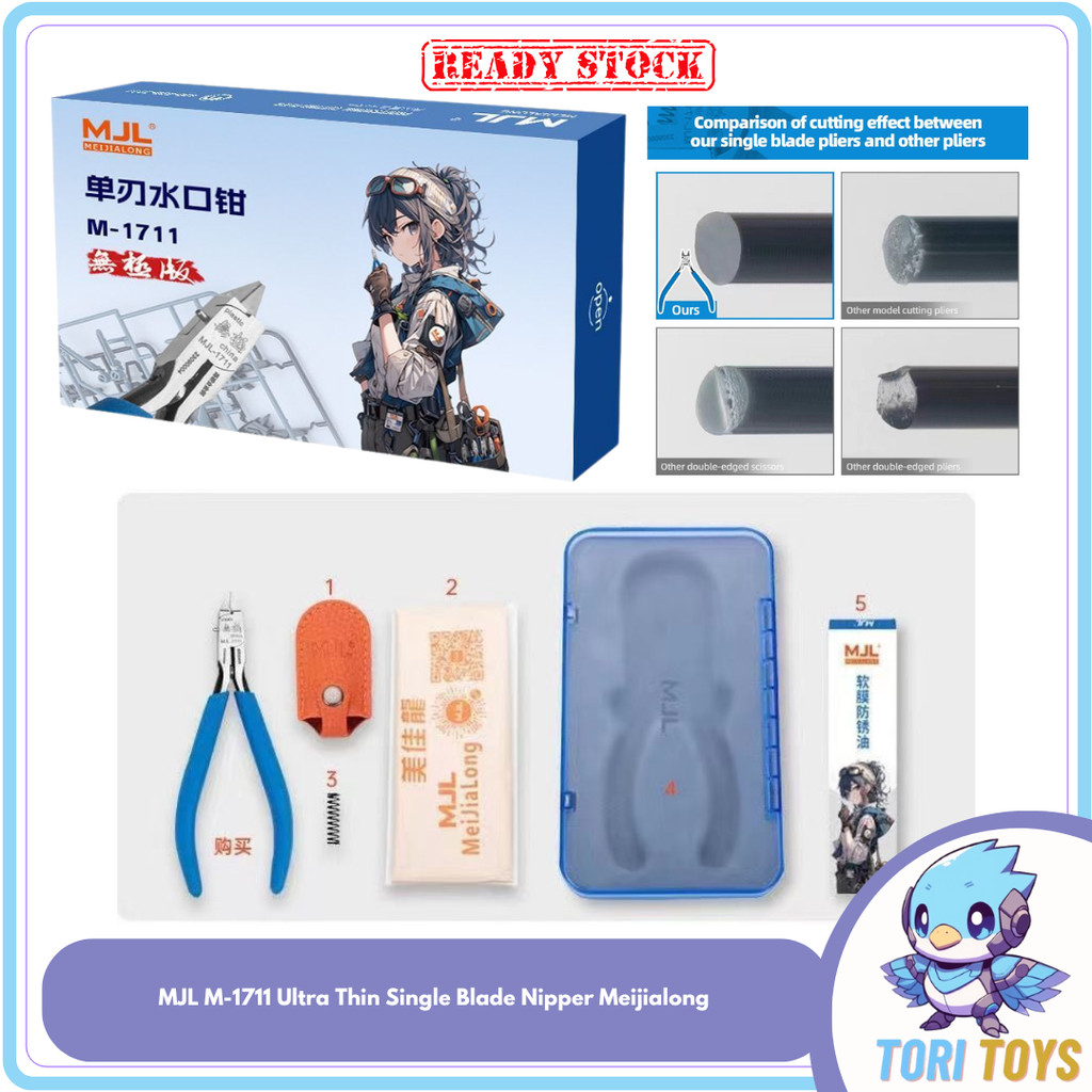 Jual Meijialong MJL 1711 Ultra Thin Single Blade Nipper Tang Potong ...