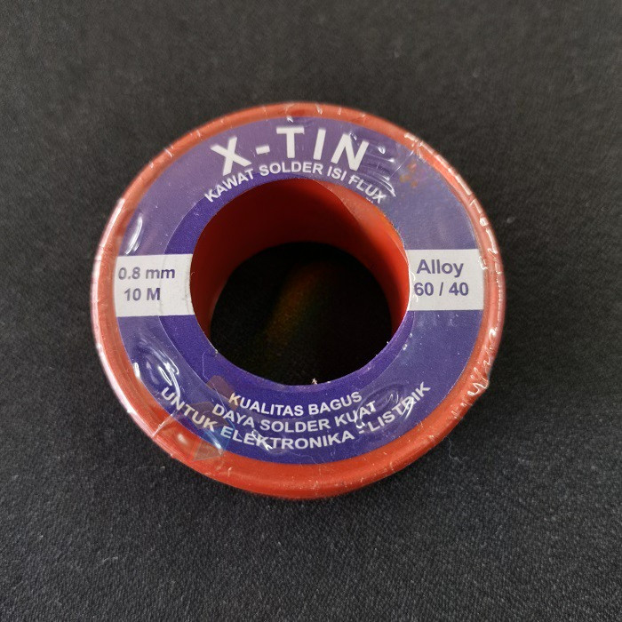 Jual Timah Solder XTIN 10m 10 Meter 60/40 0.8mmJapan Quality | Shopee ...