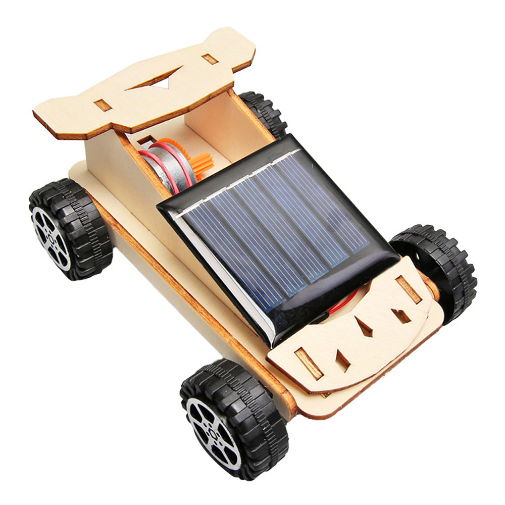 Jual Creative Assemble Solar DIY Car Motor Robot Kit Inventions Motor ...