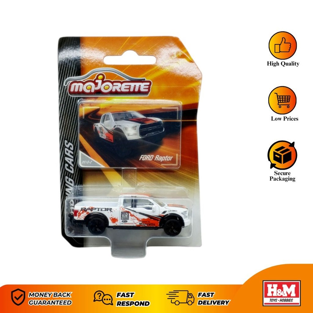 Jual Majorette Racing Cars Ford Raptor Putih | Shopee Indonesia