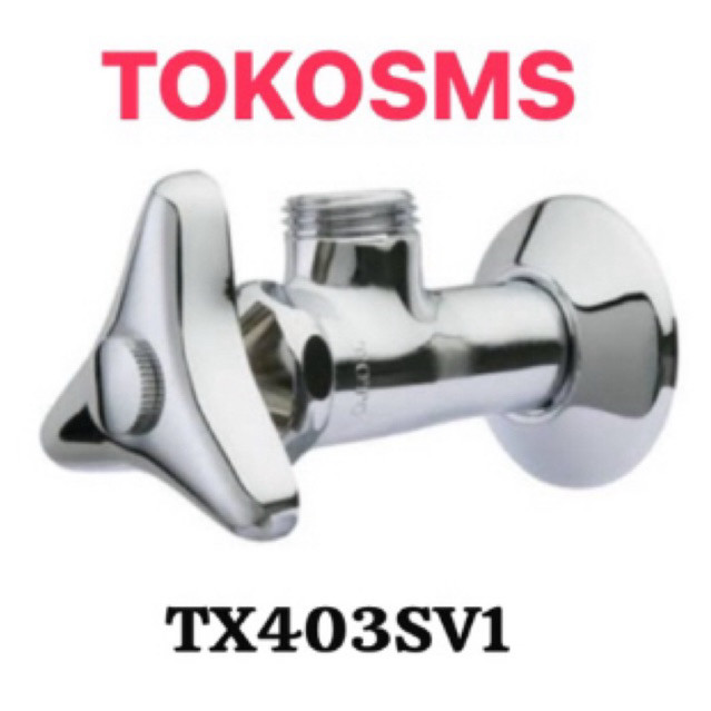Jual stopkran TOTO TX403SV1 stop valve body for TX403S stop kran kloset