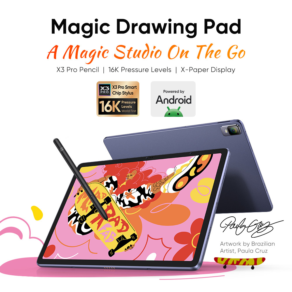 Jual XPPen Magic Drawing Pad 12 inch Tablet Android Pad 2K Resolution ...