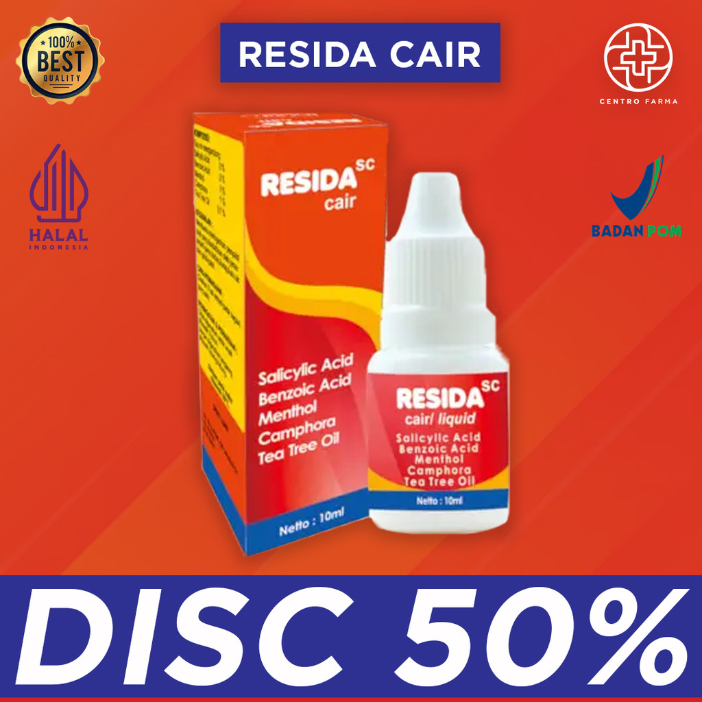 Jual Resida Cair 10ml / Kalpanax Cair / Obat Gatal Gatal / Panu ...