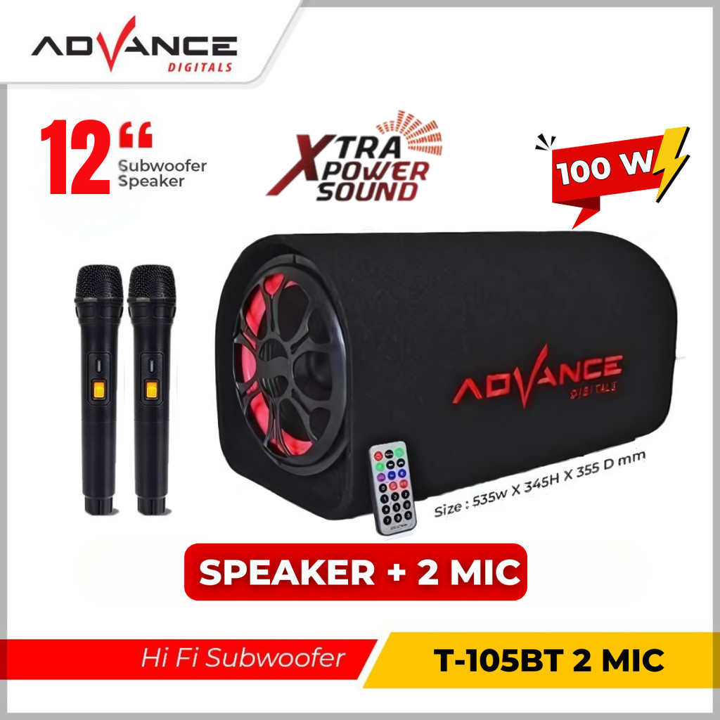 Jual Bisa Dikirim Hari Ini 2mic Advance Speaker Bluetooth Dapat