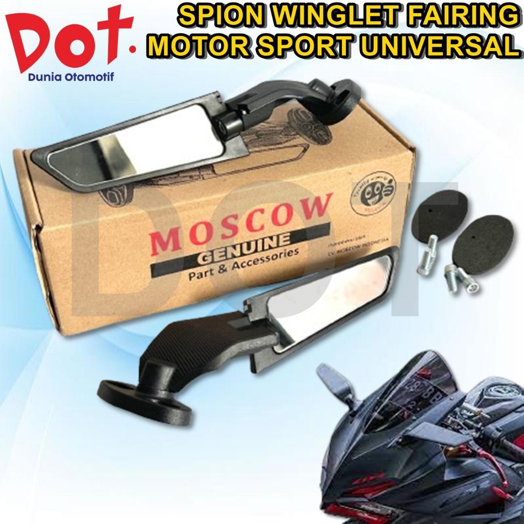 Jual SPION WINGLET STEALTH MOTOR SPORT MOGE F22 R ZX25R NINJA 250FI ...