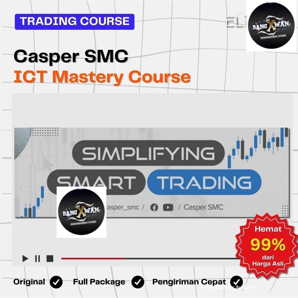 Jual [Trading Course] Casper SMC – ICT Mastery Course Full Kursus ...