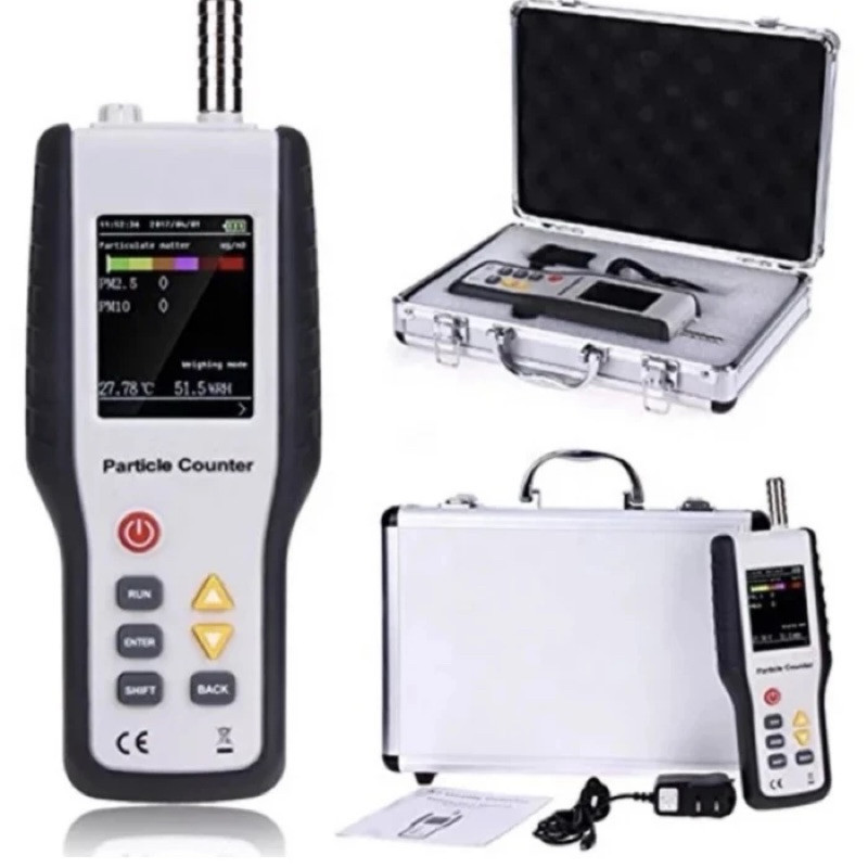Jual HT9600 Air Quality Monitor PM2.5 PM10 HTI HT-9600 Particle Counter ...