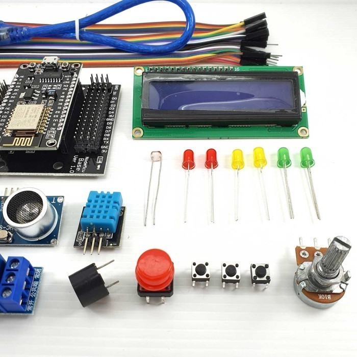 Jual Paket Starter kit IoT ESP8266 Nodemcu Starter Kit IoT Belajar ...