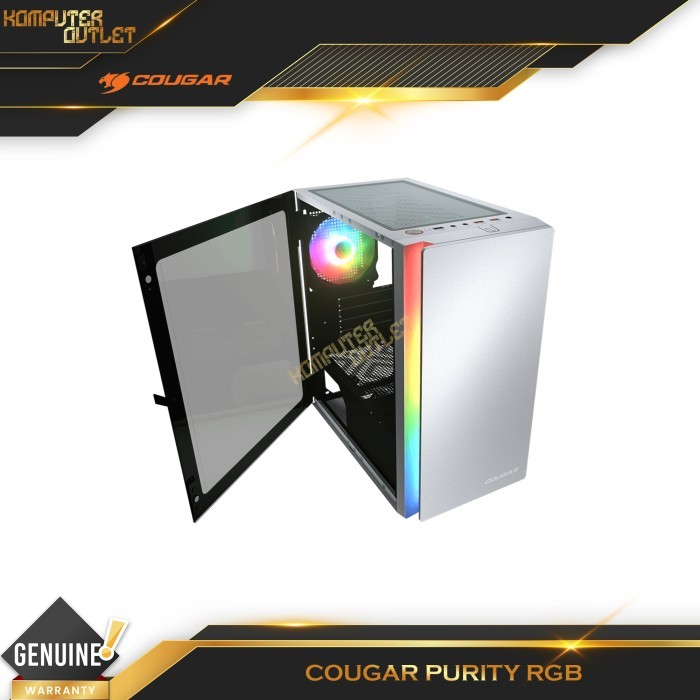 Jual Cougar Purity RGB Mini Tower Casing Komputer Case with ...