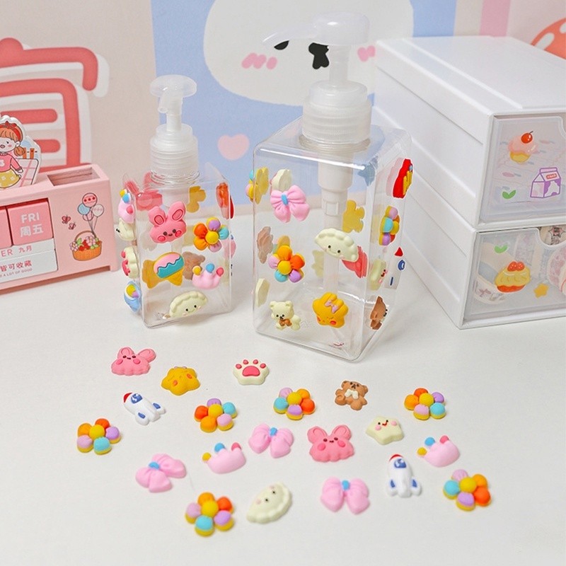 Jual [Ready] 3D Sticcker Botol Minum Viral Karakter / Sticker 3D Tempel ...
