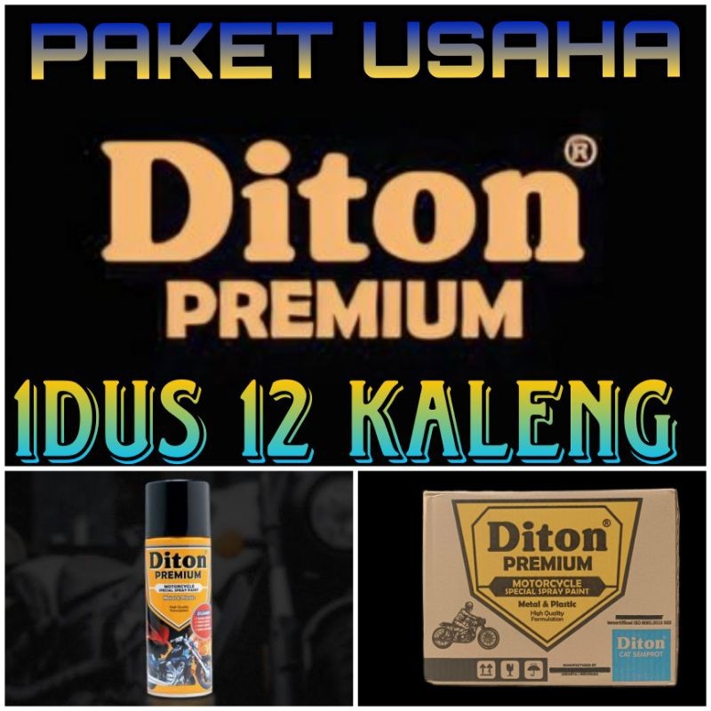 Jual 3. 1 DUS DITON PREMIUM cat semprot pilok pylox diton premium 9109 ...