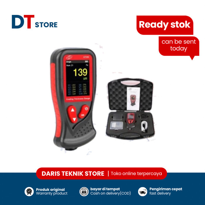 Jual Benetech GT230 Film Coating Thickness Gauge Paint Tester Cat Meter ...