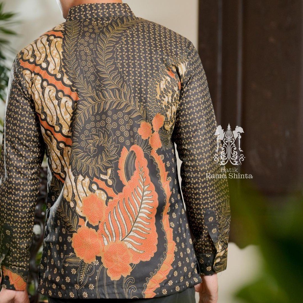 Jual Batik Rama Shinta Motif SURYAMATA Kemeja Batik Lengan Panjang ...