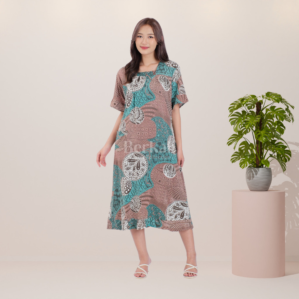 Daster Batik Rayon Karet Surya Teja Dss- 3