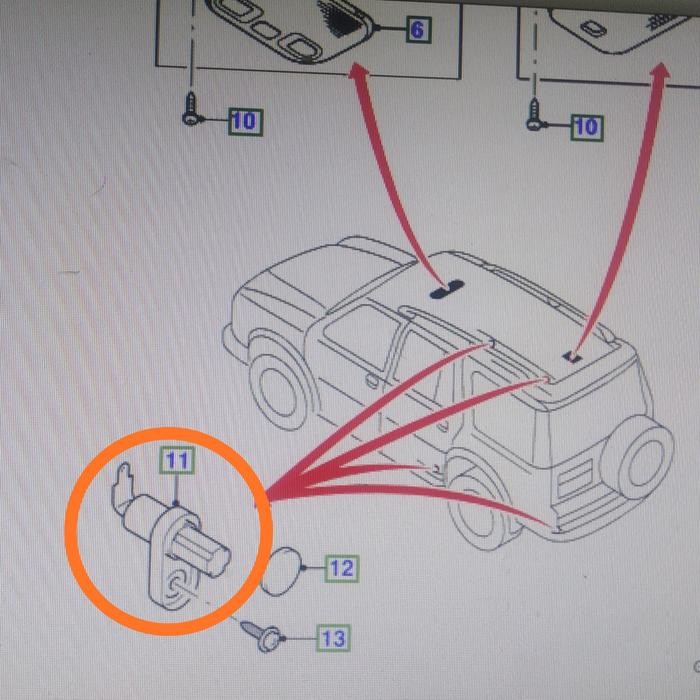 Jual Sensor/Switch Pintu Ford Ranger Everest Mazda Bt 50 Ori BEST ...